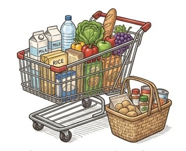 Caddie plein — liste de courses intelligente